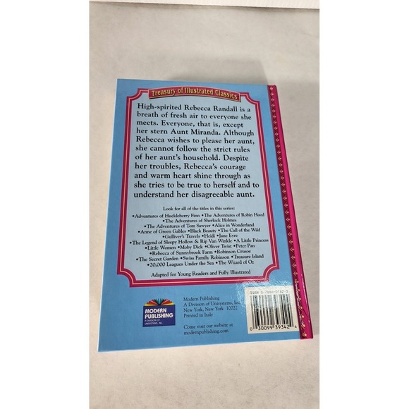 Treasury Illustrated Classics Rebecca of Sunnybrook Farm Kate Douglas Wiggin‎ - Picture 2 of 5
